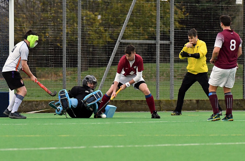 The Men's Bedford Hockey Club 3rd XI in their 9-2 victory over St Albans