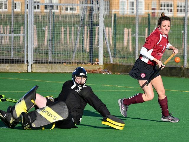 Bedford Hockey Club Ladies 4th XI in action
