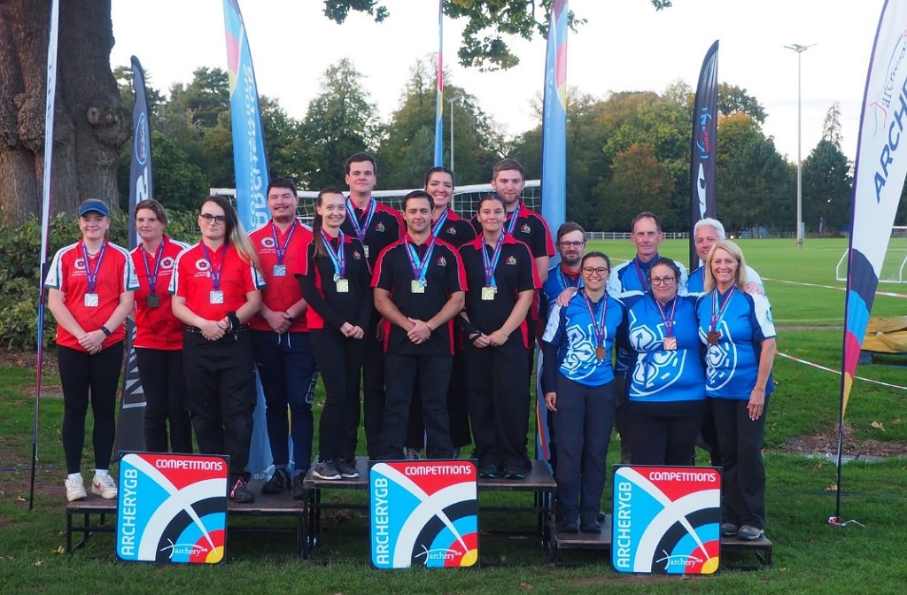 The Barebow Archery Champions at the National County Team Championships 2025 at Lilleshall