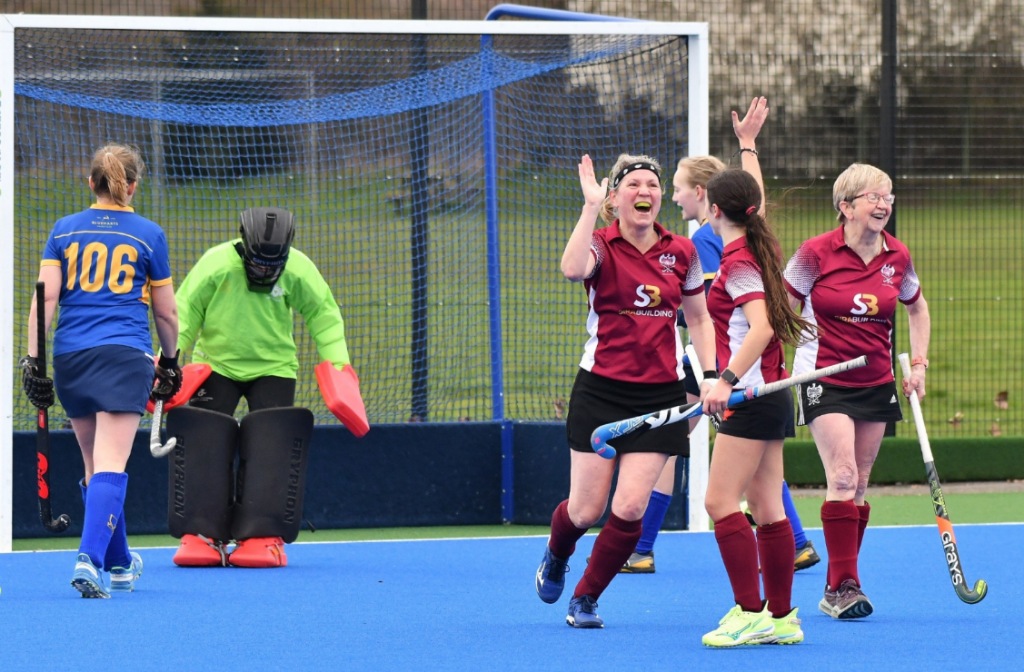 Bedford Hockey Club Ladies 6th XI in action