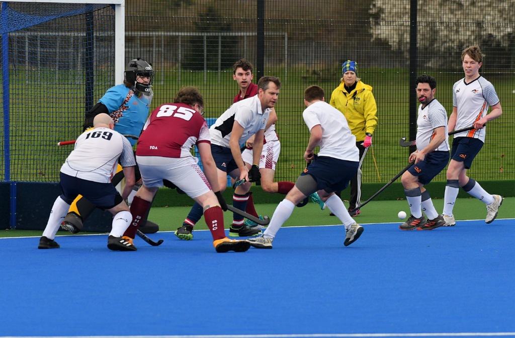 Bedford Hockey Men's 5th XI in action at Chester Road