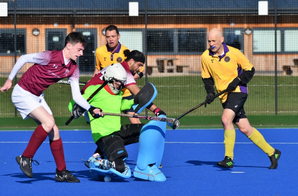 Bedford Hockey Club Men's 7th XI in action