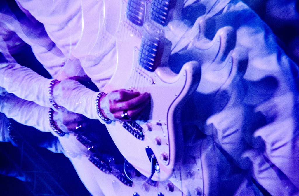 Good Health Good Wealth guitarist, Simon Kuzmickas. Image: 