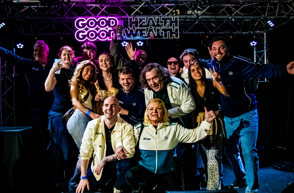 Good Health Good Wealth end the night with their fans at Esquires. 